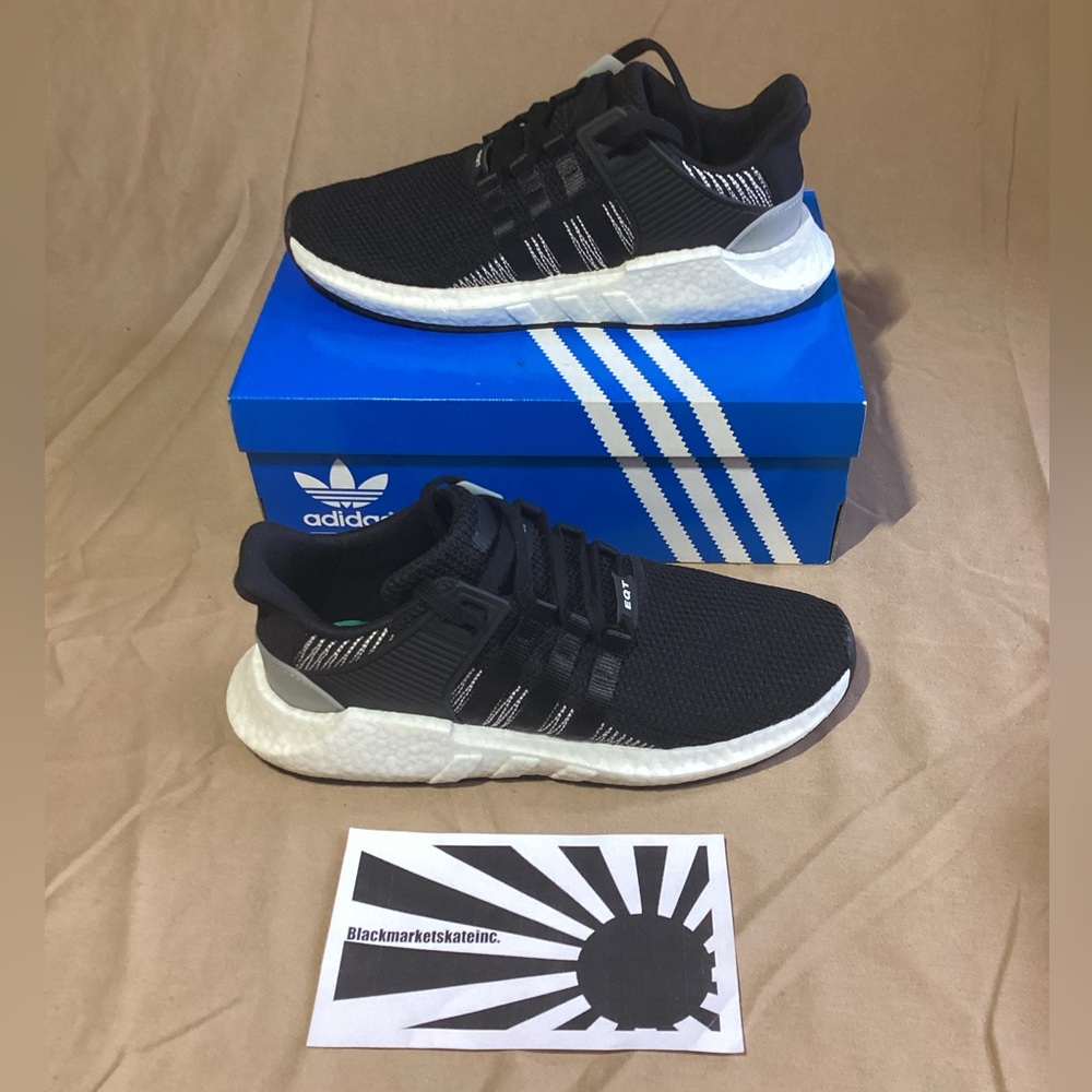 Adidas EQT Support 93/17 Core Black BY9509 Men's Size 10.5